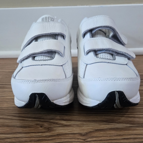 Women's DREW Paige Leather Strap Closure Orthopedic Sneakers - Picture 4 of 8